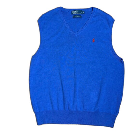 Vintage Polo Ralph Lauren Sweater Vest Men’s Golf Sweater Vest Large - Picture 1 of 7